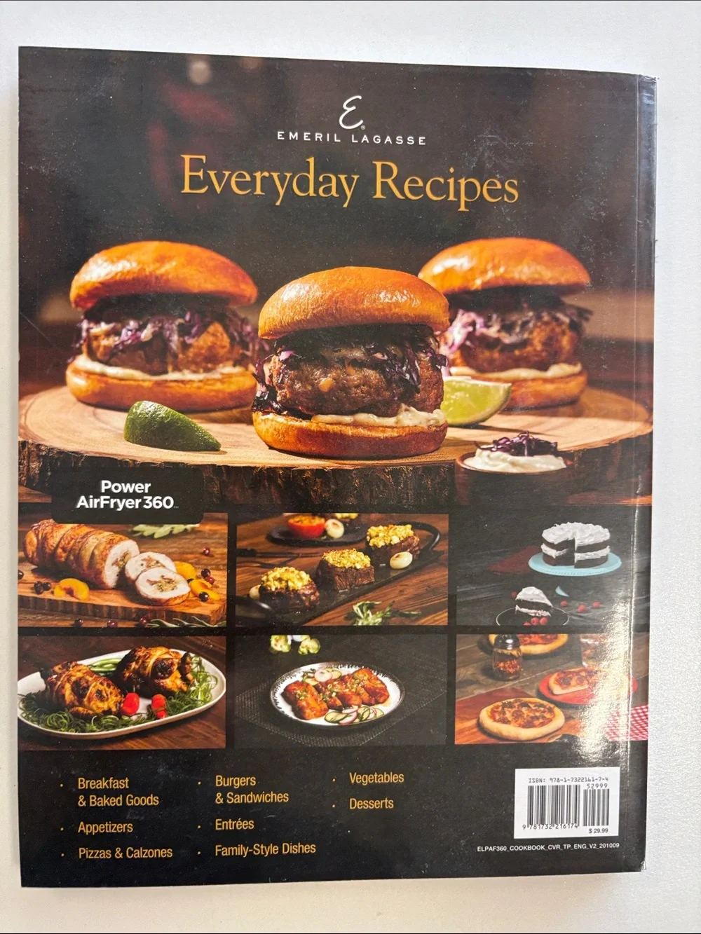 Air fryer Everyday Recipes Cookbook - Emeril Lagasse